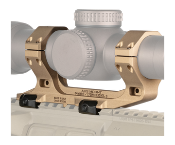Reptilia AUS 34mm Optic Mount 1.70" Height FDE - 7075-T6 Aluminum - Picatinny