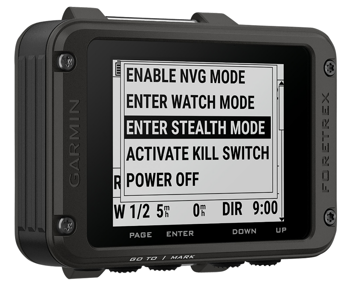 Garmin Foretrex 801 Wrist-Mounted GPS Navigator Black Monochrome MIP Display
