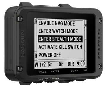 Garmin Foretrex 801 Wrist-Mounted GPS Navigator Black Monochrome MIP Display