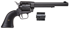 Heritage Mfg Rough Rider 22 LR/22 WMR 6.5" 6-Shot SAO Revolver - Black Satin