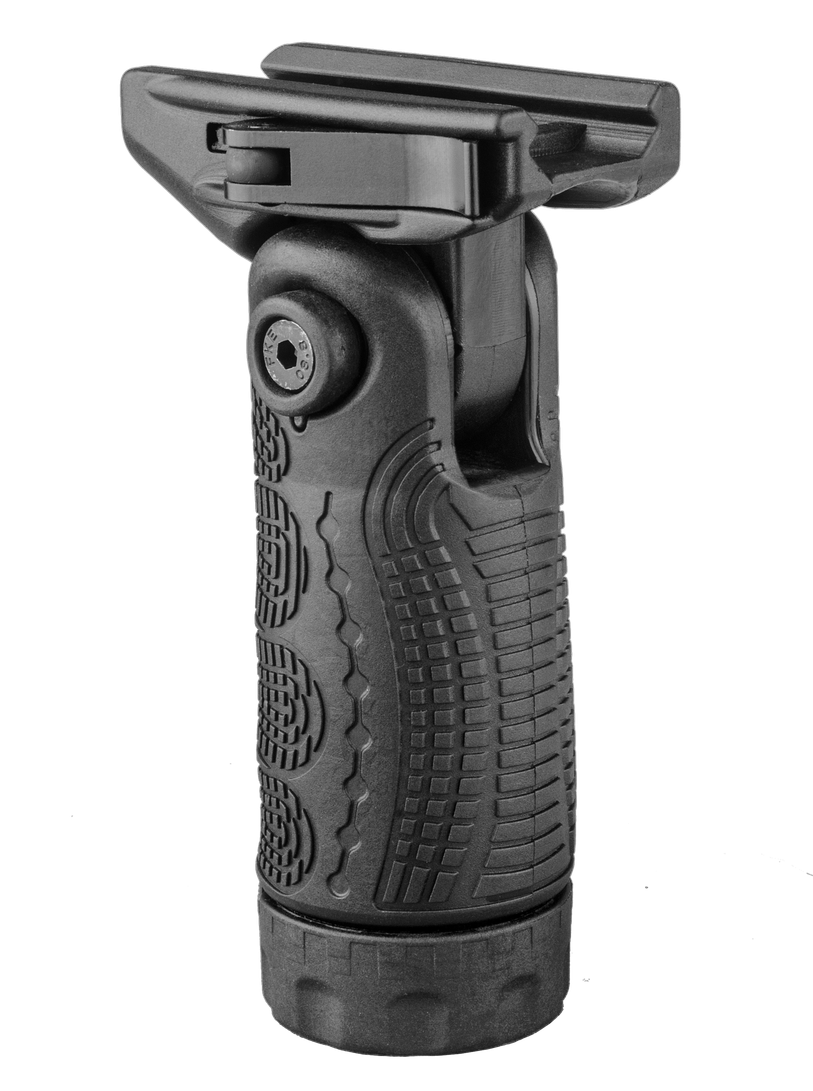 FAB Defense FX-TFLQR 7-Position Quick Release Folding Foregrip Black Polymer