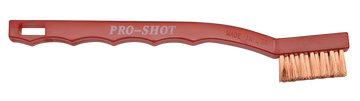 Pro-Shot GBB Gun Brush Universal Bronze Bristles Polymer Handle