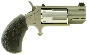NAA Pug 22 WMR 1\" 5-Shot SAO Ported Mini-Revolver - White Dot