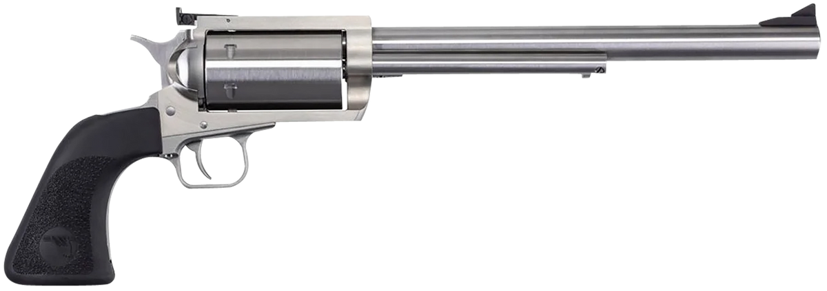 Magnum Research BFR 360 Buckhammer 10" 6-Shot SAO Revolver - Brushed Stainless