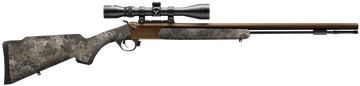Traditions NitroFire VAPR 50 Cal 209 Primer 26" 1-Rd Break-Open Muzzleloader w/3-9x40mm Scope - Burnt Bronze Cerakote / Veil Wideland
