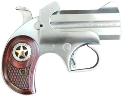 Bond Arms BARD Rustic Defender 45 Colt/410 Bore 3" 2-Rd Derringer - Stainless/Rosewood