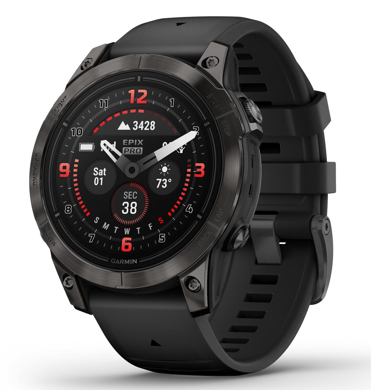 Garmin epix Pro Gen 2 Sapphire Edition 47mm Black GPS Smartwatch 32GB