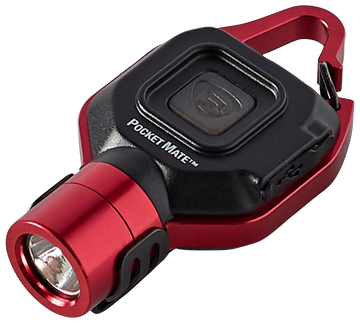 Streamlight Pocket Mate USB 45/325 Lumens White LED Rechargeable Flashlight - Red
