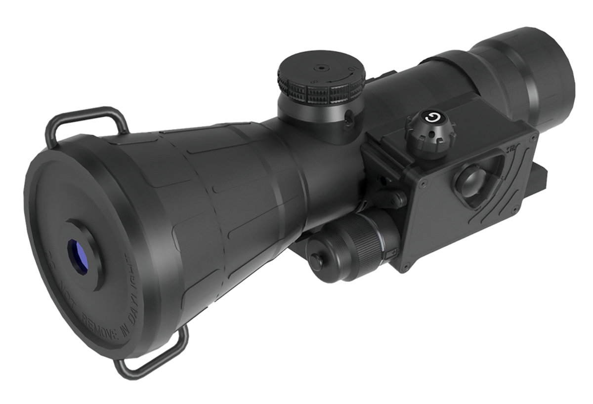 AGM Global Vision Comanche-40ER 3APW Night Vision Clip-On Gen 3 White Phosphor 1x Black