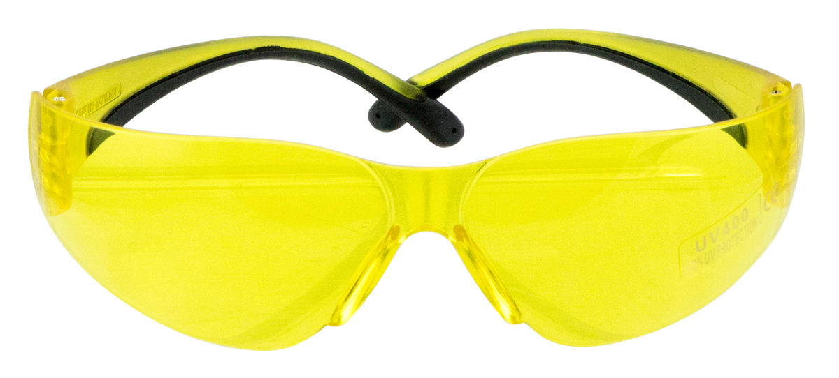 Walkers Game Ear Clearview Sport Glasses Polycarbonate Yellow Lens Yellow Frame - Women & Youth