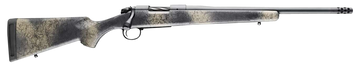 Bergara Rifles B-14 Wilderness Ridge 7mm PRC 22" 3+1 Bolt-Action Rifle - Sniper Gray Cerakote, Woodland Camo Stock