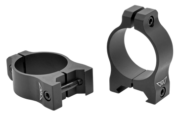 Warne V413M Vapor 30mm Low Vertical Scope Rings - Matte Black - 0 MOA