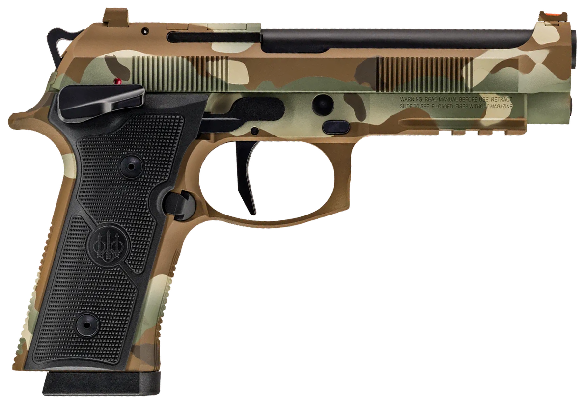 Beretta 92XI SAO 9mm Luger 4.7" 10+1 MultiCam Semi-Auto Pistol