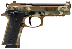 Beretta 92XI SAO 9mm Luger 4.7" 10+1 MultiCam Semi-Auto Pistol