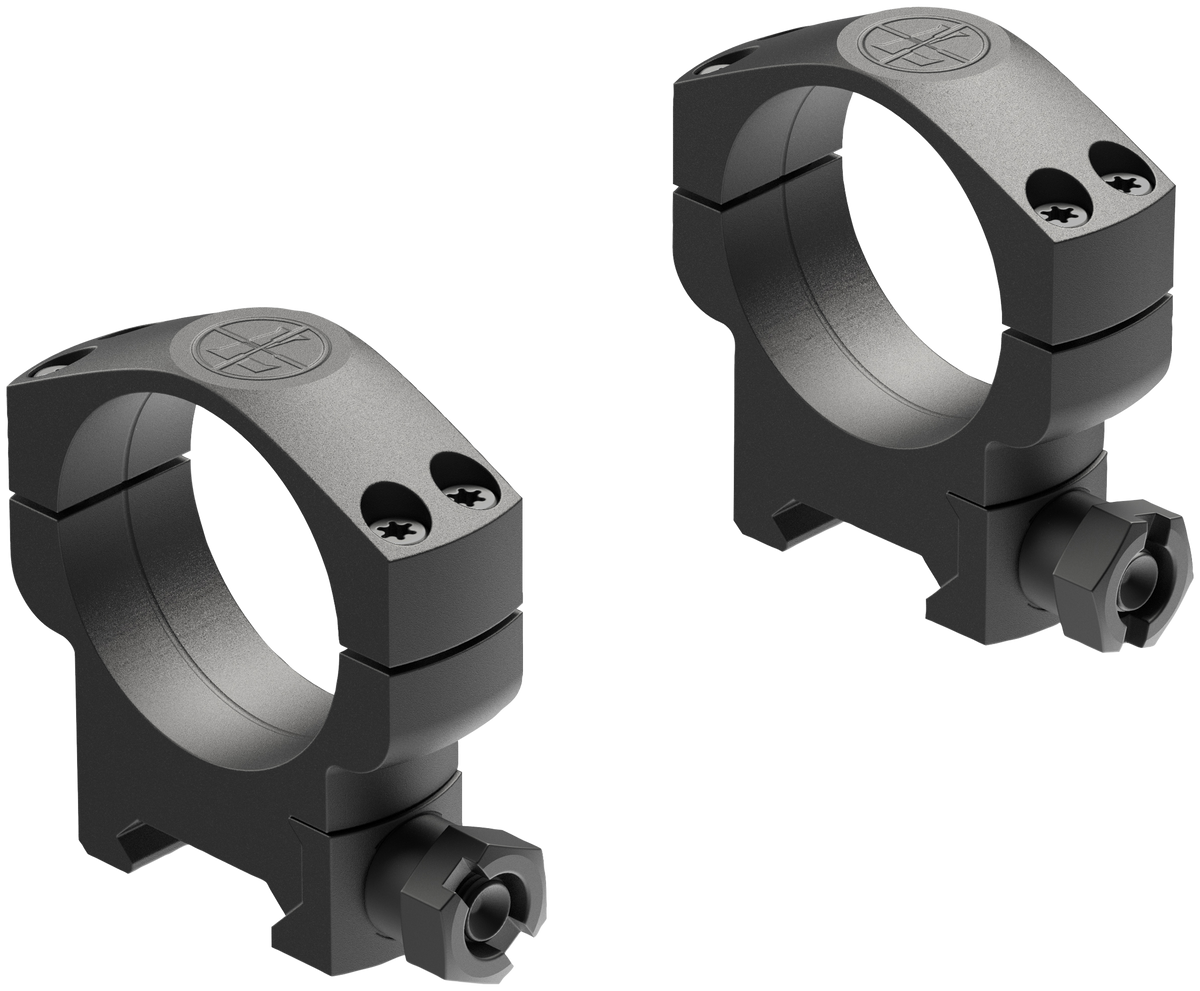 Leupold Mark 4 35mm High 2-Piece Aluminum Matte Black Scope Ring Set
