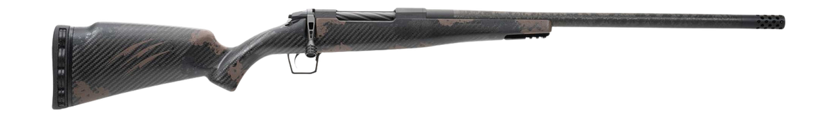 Fierce Firearms Carbon Rogue 25 Creedmoor 18" 3+1 Bolt-Action Rifle - Black Cerakote / Trophy Camo