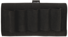 Allen 205 Buttstock Shotgun Shell Holder 5 Rounds Black Elastic