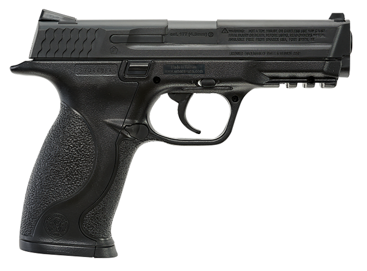 RWS Umarex S&W M&P CO2 .177 BB 4.30" 19+1 Air Pistol - Black Frame