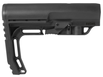 Mission First Tactical BMSMIL Battlelink Minimalist Stock Collapsible Black Polyamide for AR-15/M16/M4 - Mil-Spec Tube (Not Included)