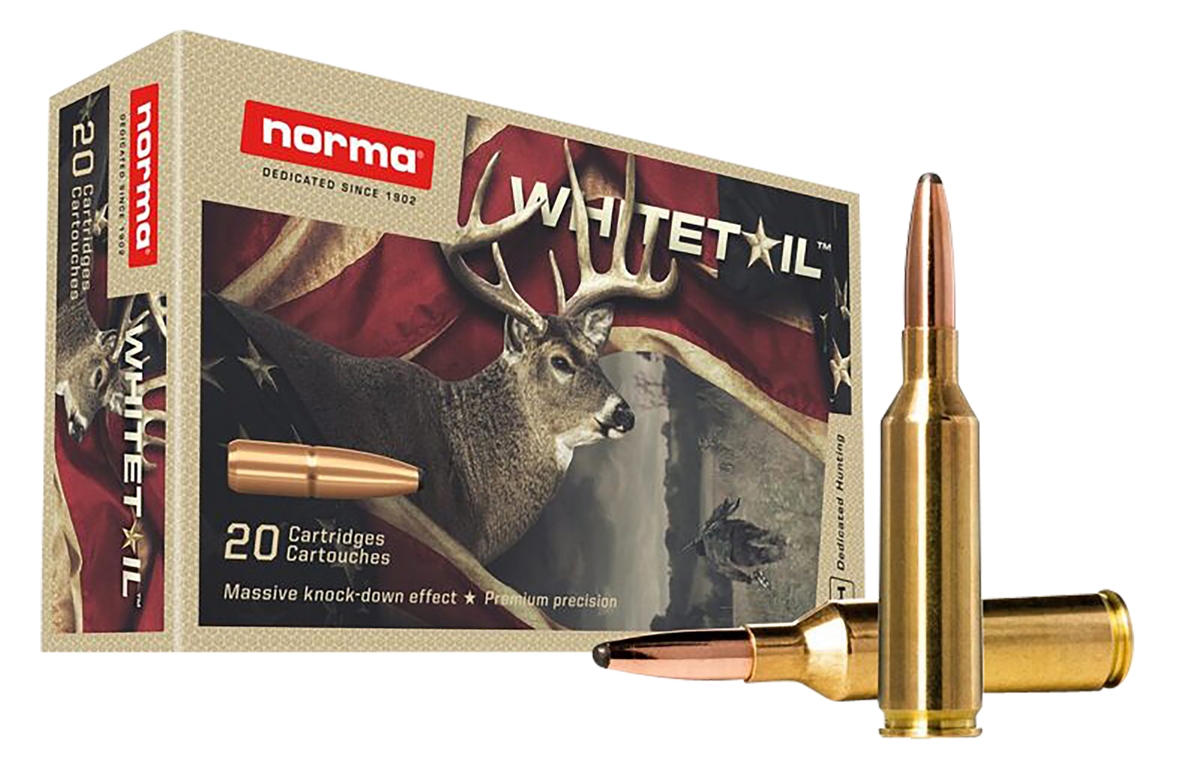 Norma Whitetail 6.5 PRC 140gr Pointed Soft Point - Box or Case