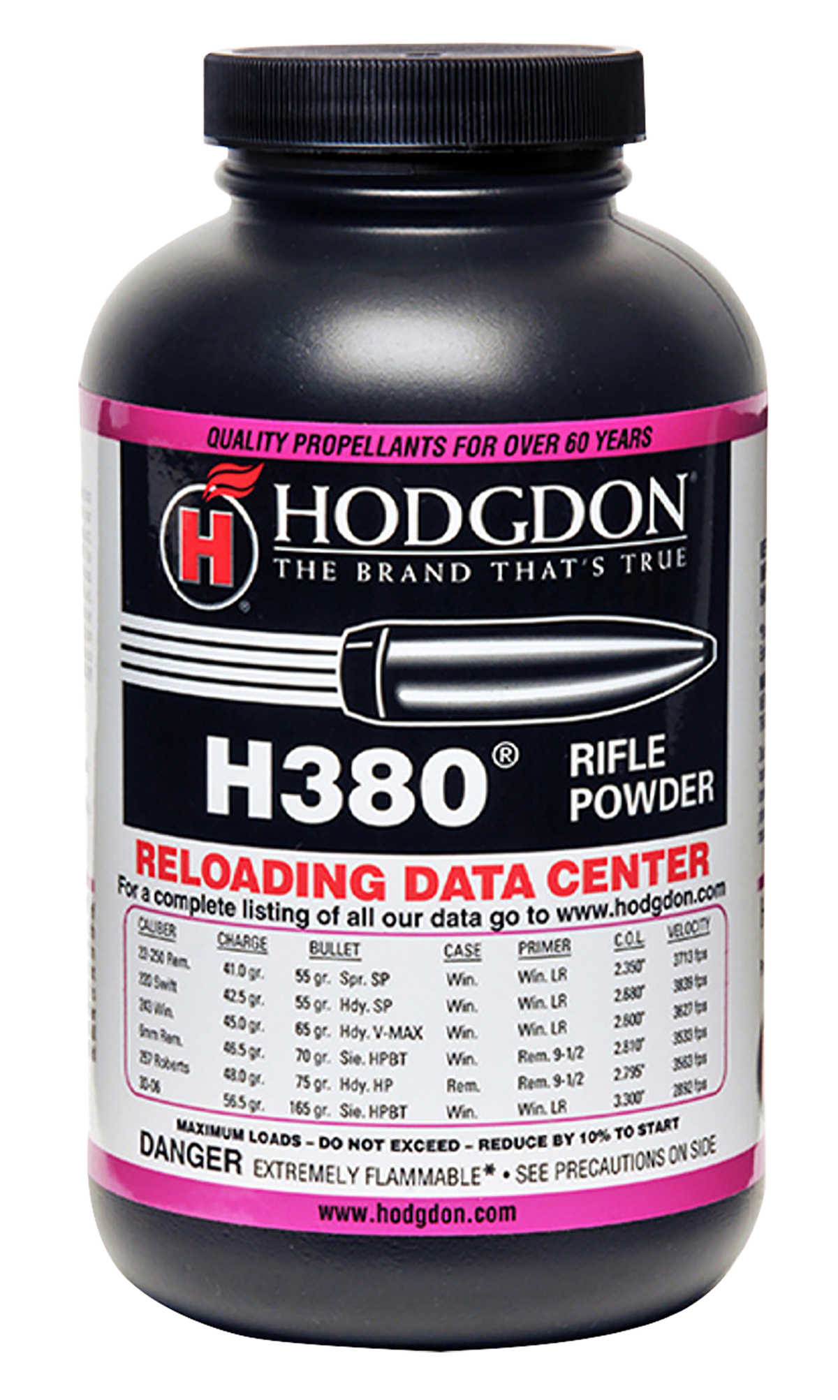 Hodgdon H380 Smokeless Rifle Powder 1 lb