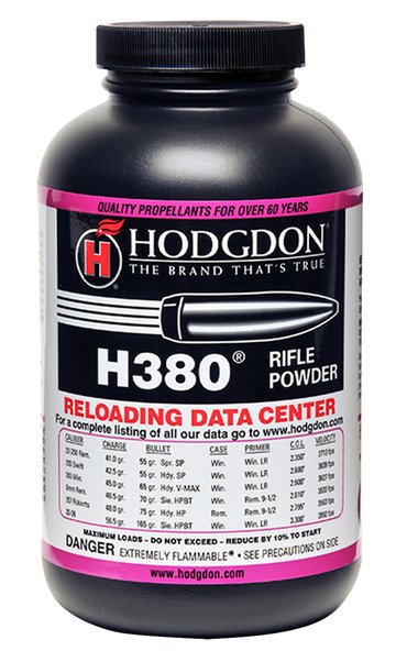 Hodgdon H380 Smokeless Rifle Powder 1 lb