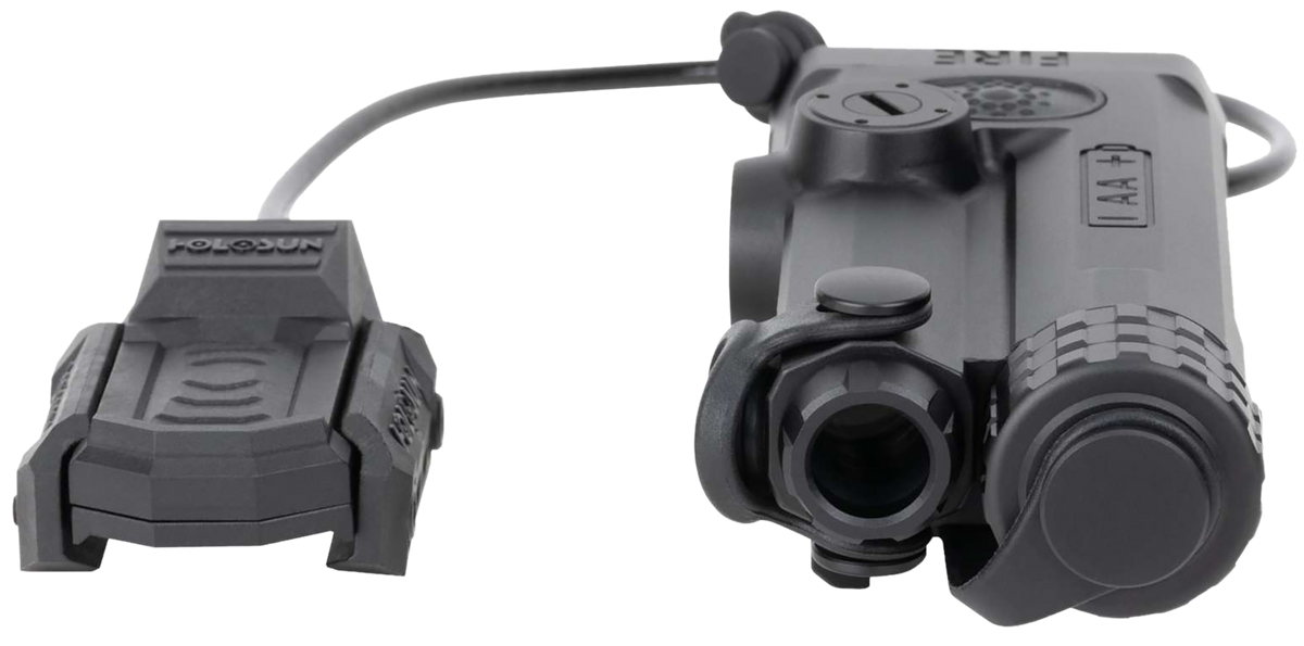 Holosun IRIS-GR1 Green Laser Sight w/ Remote Cable Switch - Black Anodized