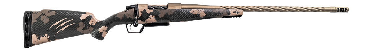 Fierce Firearms Twisted Rogue XP 6.5 PRC 20" 3+1 Bolt-Action Rifle - Smoked Bronze Cerakote / Sonora Ambush Camo