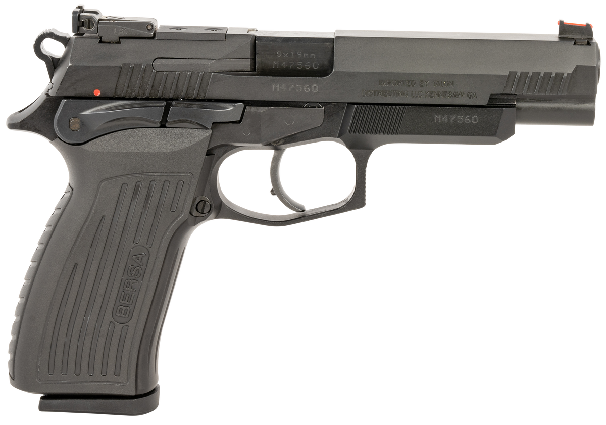 Bersa TPR9XT 9mm Luger 4.96" 17+1 DA/SA Semi-Auto Pistol