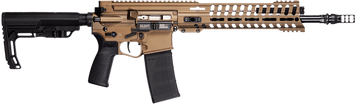 Patriot Ordnance Factory P-415 Edge 5.56 NATO 13.75" 30+1 Semi-Auto Rifle - Burnt Bronze
