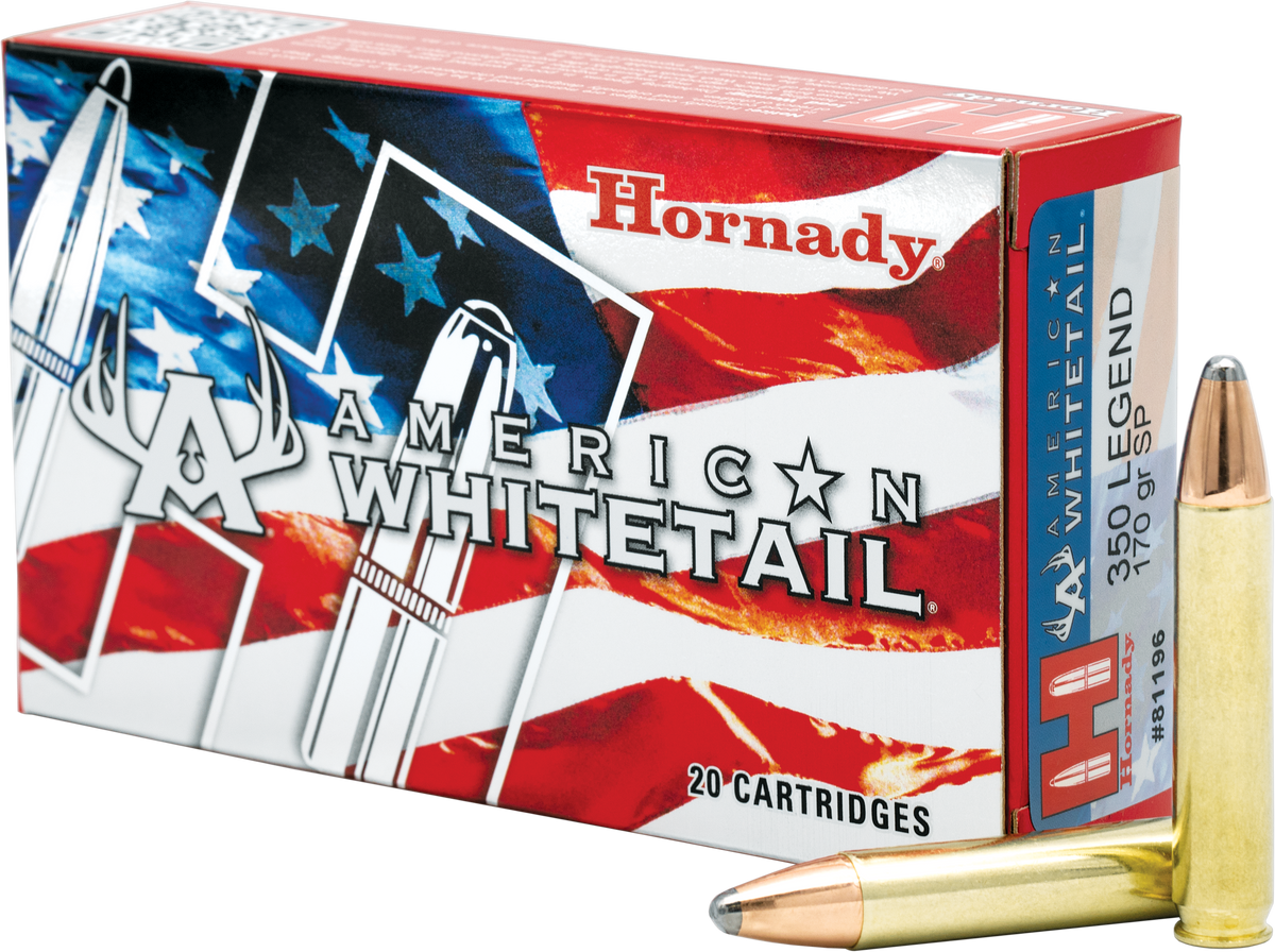 Hornady American Whitetail 350 Legend 170gr InterLock - Box or Case
