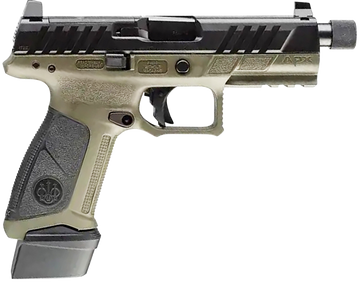 Beretta APX A1 Tactical 9mm Luger 4.8" 21+1 Semi-Auto Pistol - OD Green
