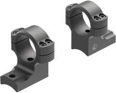 Leupold BackCountry Ring Mount 1" High Matte Black Aluminum - Savage 10/110