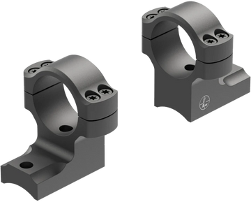 Leupold BackCountry Ring Mount 1" High Matte Black Aluminum - Savage 10/110
