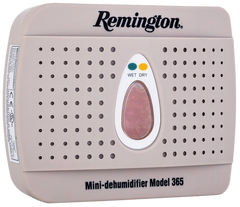 Remington Model 365 Mini Dehumidifier White Plastic Rechargeable