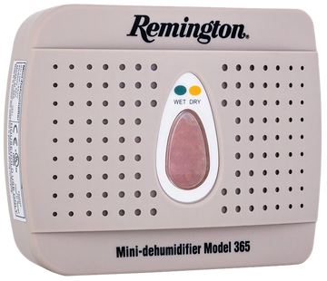Remington Model 365 Mini Dehumidifier White Plastic Rechargeable