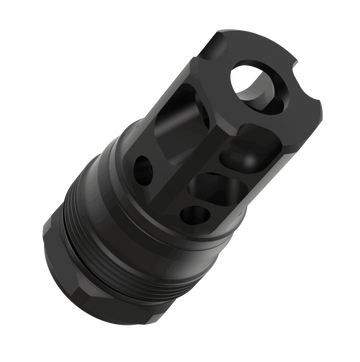 Liberty Precision Machine Liberty Bell Muzzle Brake 1/2x28 Black Nitride 1.70"