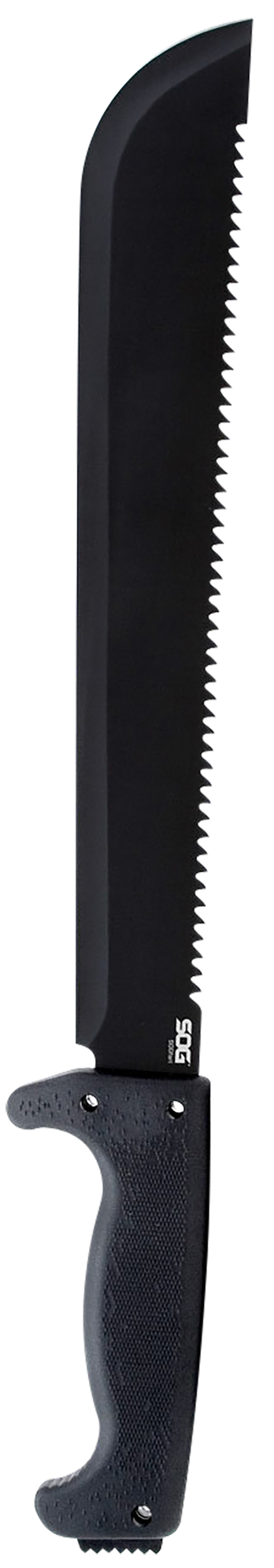 S.O.G SOGfari MC01-N 13" Machete - 3Cr13MoV SS Black Powder Coated Kraton Handle