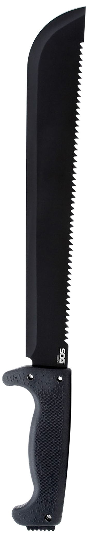 S.O.G SOGfari MC01-N 13" Machete - 3Cr13MoV SS Black Powder Coated Kraton Handle
