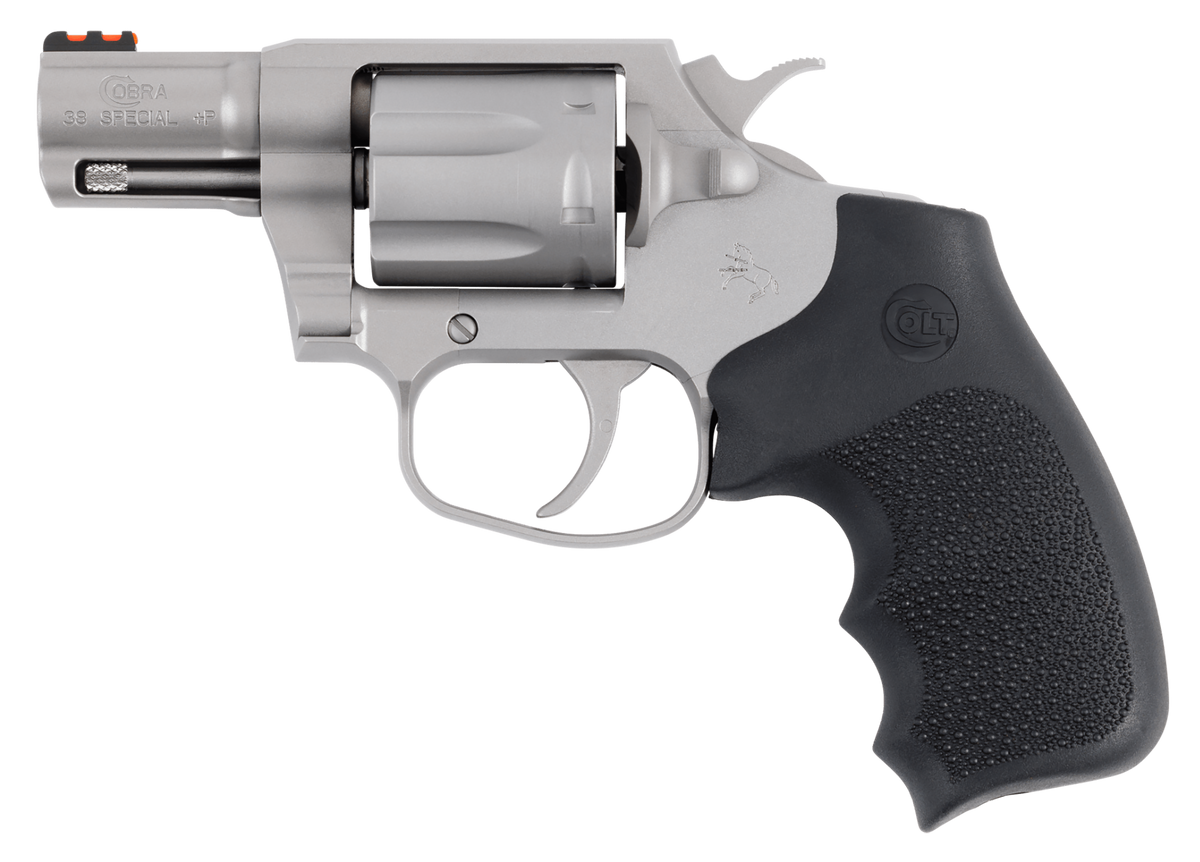 Colt Mfg Cobra 38 Special +P 2" 6rd DA/SA Matte Stainless Revolver
