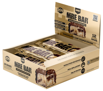 REDCON1 MRE Protein Bar Chocolate Chip Cookie Dough 12 Pack