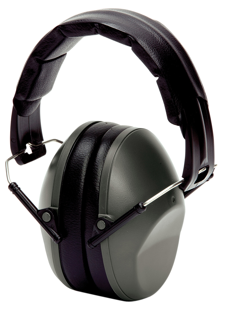 Pyramex Venture Gear VG90 Muff 22 dB Over the Head Gray/Black Earmuffs - 1 Pair