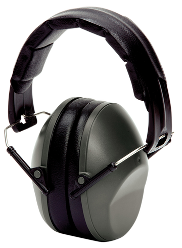 Pyramex Venture Gear VG90 Muff 22 dB Over the Head Gray/Black Earmuffs - 1 Pair