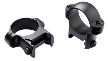 Burris 420084 Zee Rings 1" Medium Matte Black Steel - Weaver Style