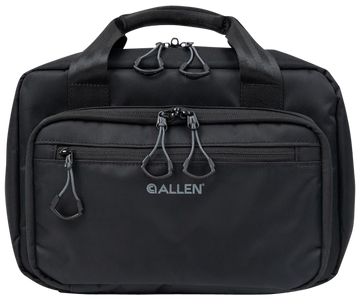 Allen 3639 Double Pistol Bag Black Nylon Holds 2 Handguns