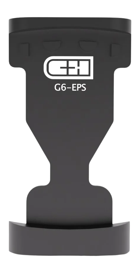 C&H Precision G6-EPS Glock Gen6 Red Dot Adapter Plate - Holosun EPS/EPS Carry Footprint - Black Anodized