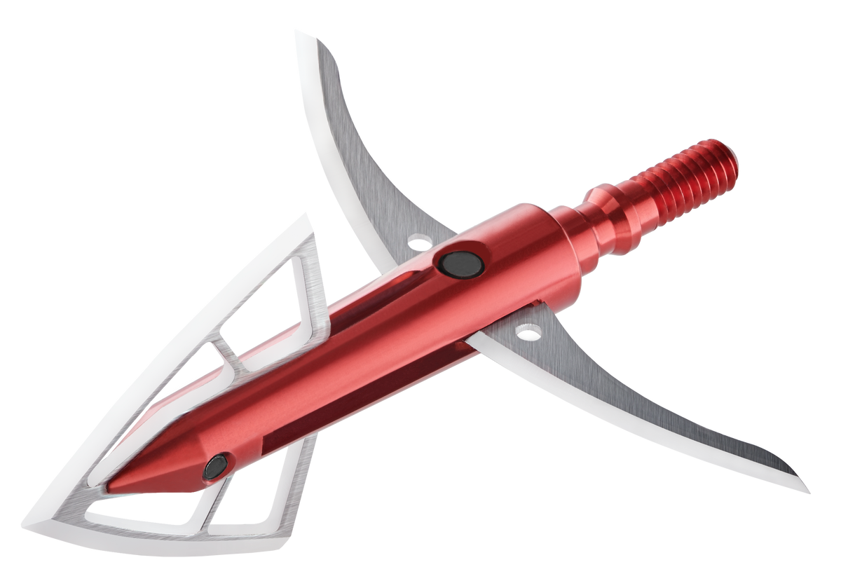 Bloodsport Gravedigger Extreme 100gr Cut-On-Contact Hybrid Mechanical Broadhead - 3 Pack