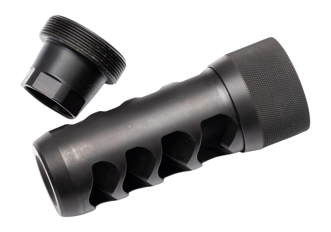 Area 419 Sidewinder Magnum Self-Timing Muzzle Brake 6.5mm 5/8x24 Black Nitride