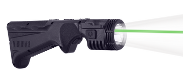 Viridian 4LUX 2K Angled Foregrip M-LOK 2000 Lumen White LED w/Green Laser - Black