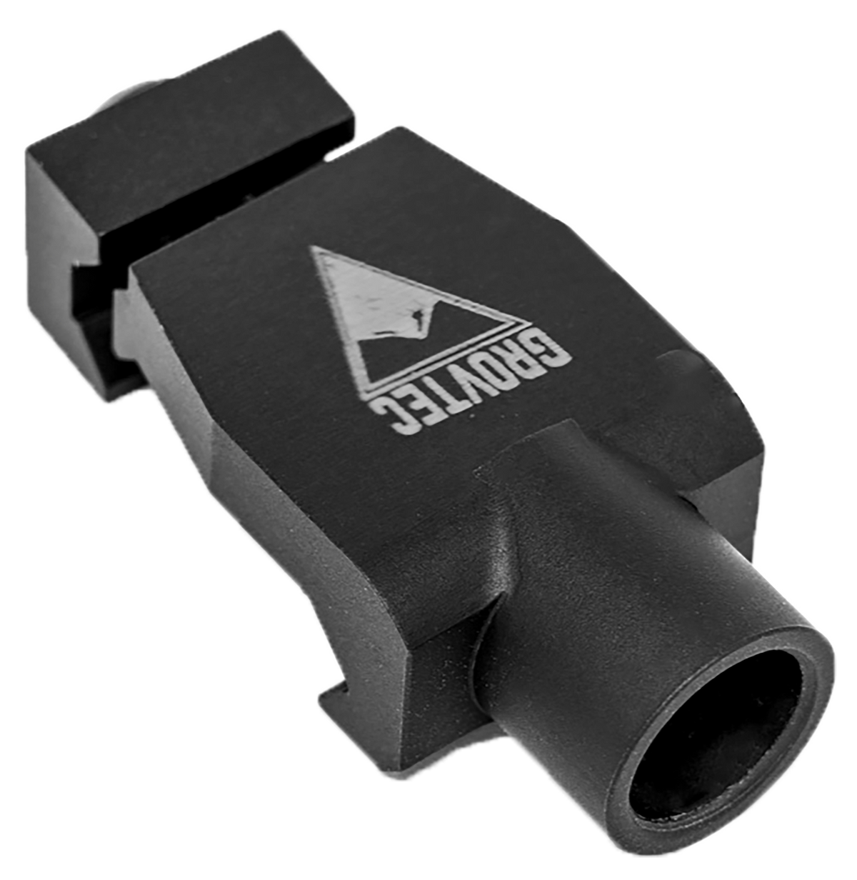 Grovtec US Inc GTSW322 Side Rider Sling Mount Push Button Base Aluminum Black Anodized